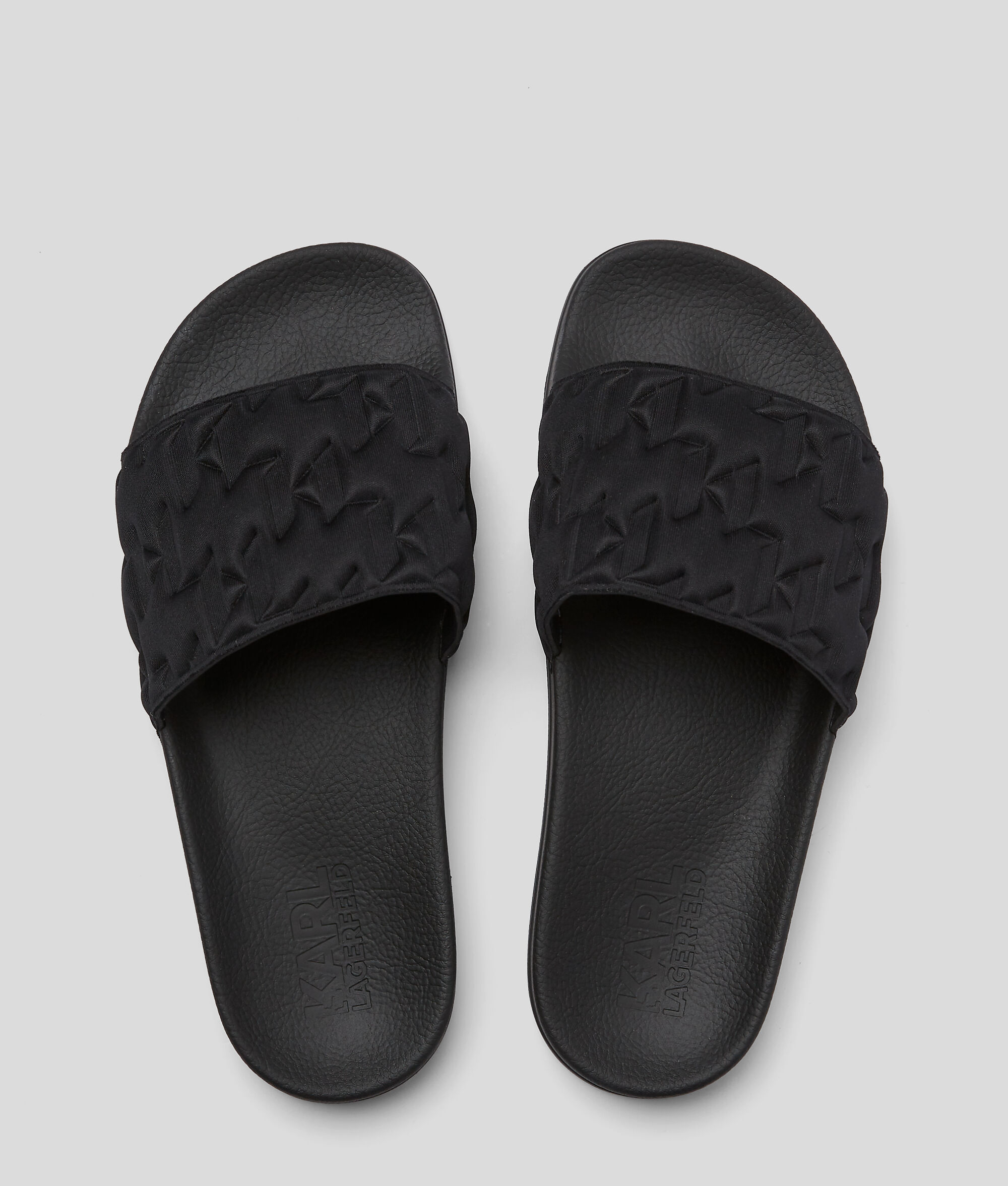 (image for) Leading KL MONOGRAM PADDED SANDALS